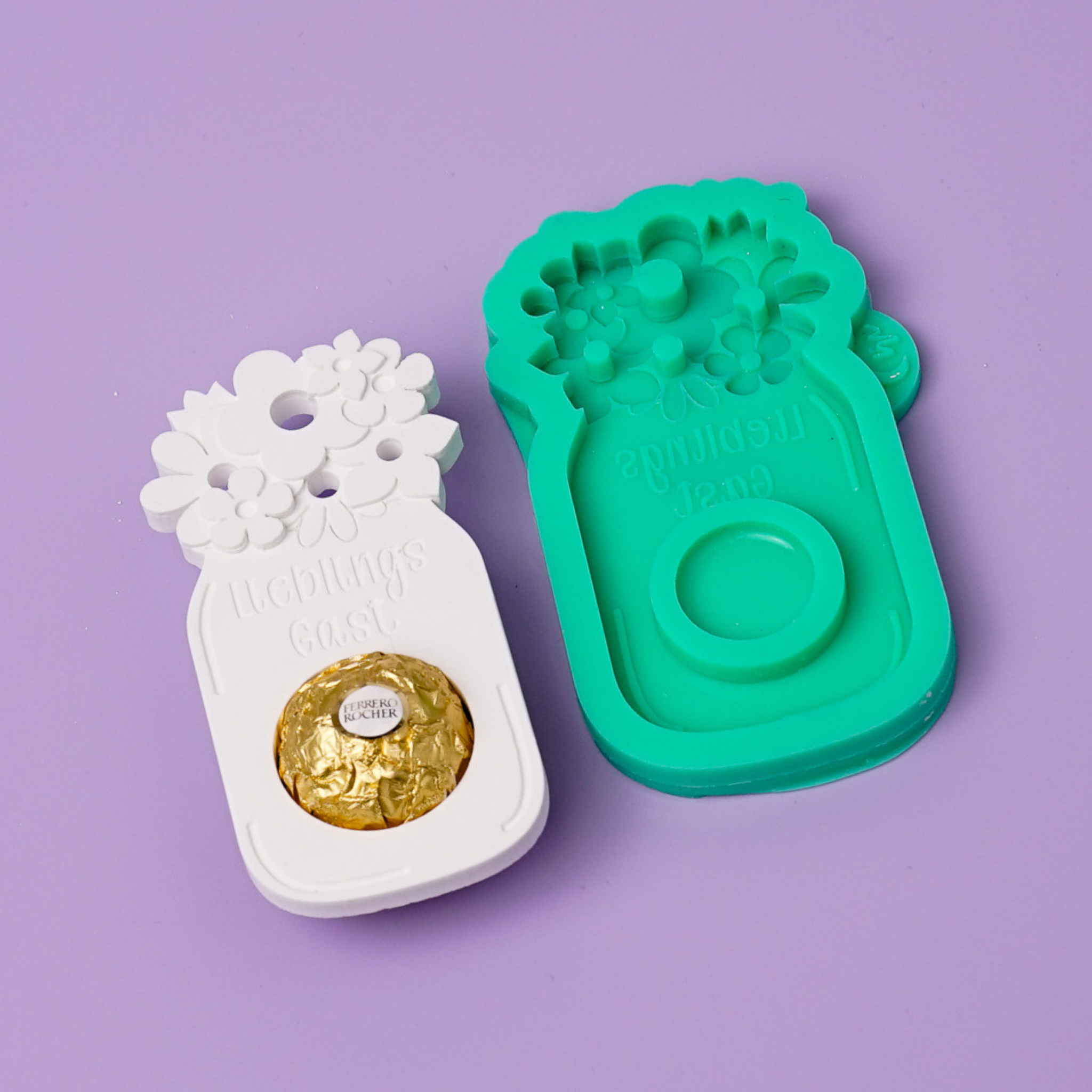 Pflaumenblüten-Silikonform – Perfekt Für Seife, Schokolade, Fondant & Mehr | 7,5 X 5,5 X 3,5 Cm