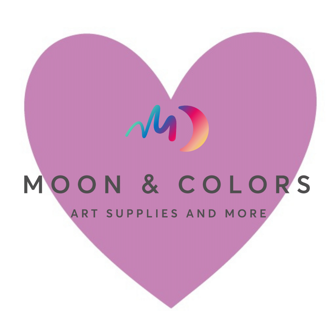 Heart SVG Moon & Colors