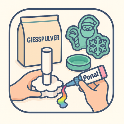 So klebst du in 3. Schritten deine Gipswerke mit Ponal 