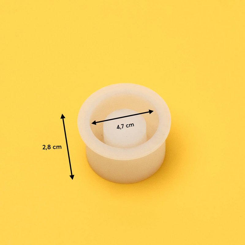 Silikonform Stabkerzenhalter Version 2