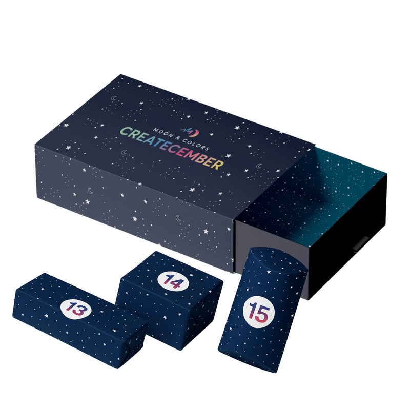 Createcember Adventskalender mit Tüten