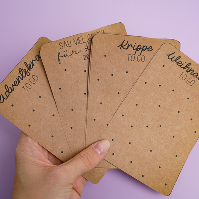 Druckvorlagen Silvester und Weihnachten