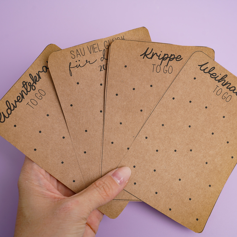 Druckvorlagen Silvester und Weihnachten