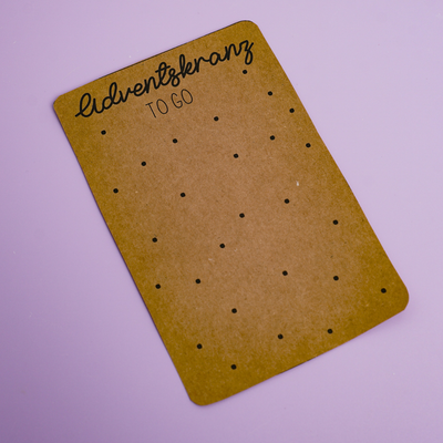 Druckvorlage "Weihnachten to go" PDF Vorlage zum Download und Ausdrucken + inkl. Gewerbelizens