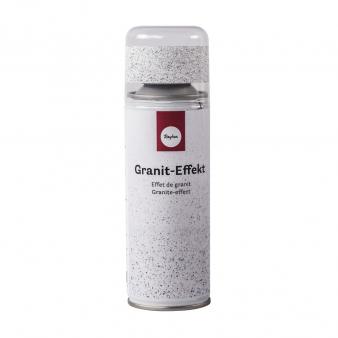Graniteffekt Spray weiß