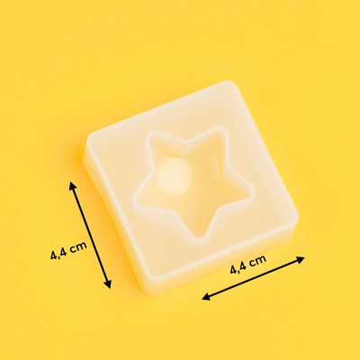 Silicone mold star