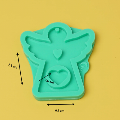 Silikonform Engel für Schokokugel