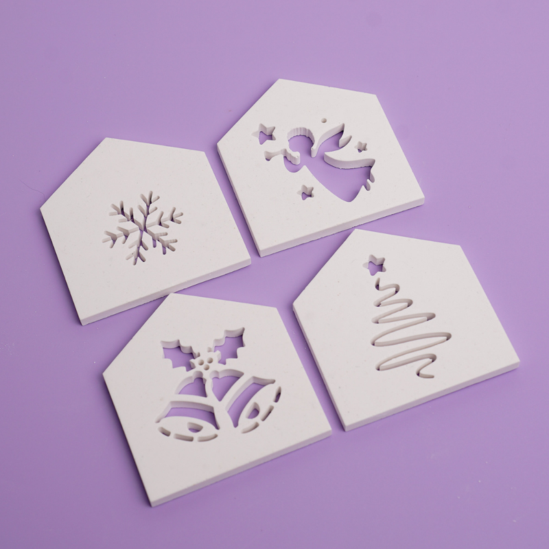 Silikonform Cover Set  "Weihnachten" für Häuser - Teelichter und Ballonlichter