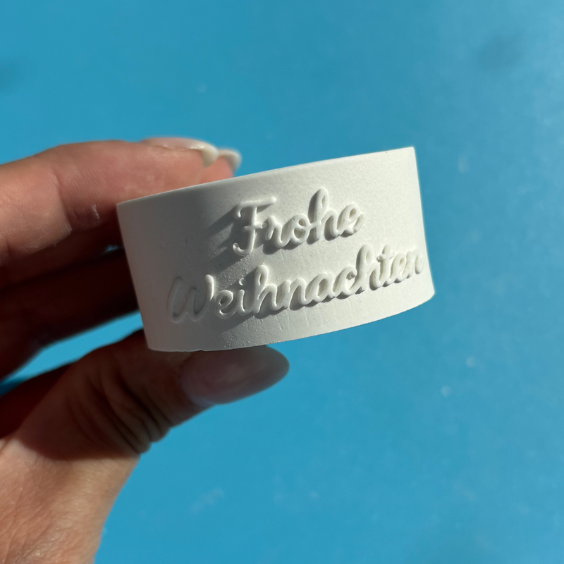 Silikonform Teelichthalter Weihnachtskollektion