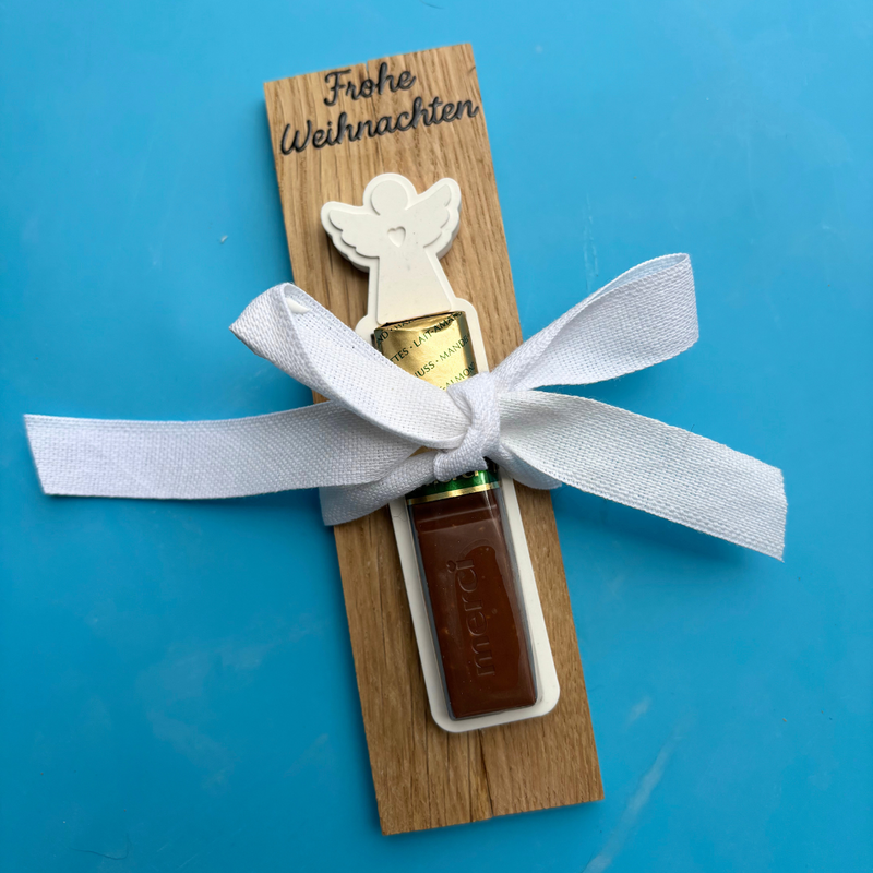 Frohe Weihnachten Rub On auf Klötzchen