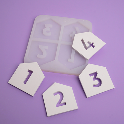 Silikonform Hauscover Adventszahlen