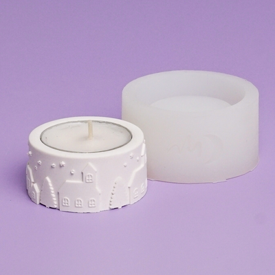 Silikonform Teelichthalter Weihnachtskollektion