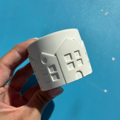 Silikonform Windlichter mit verschiedenen Motiven