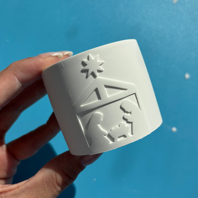 Silikonform Windlichter mit verschiedenen Motiven