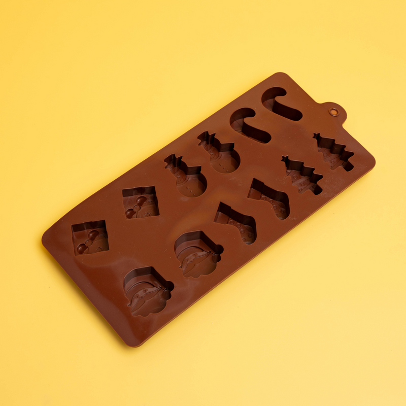 Silikonform Weihnachtsmatte