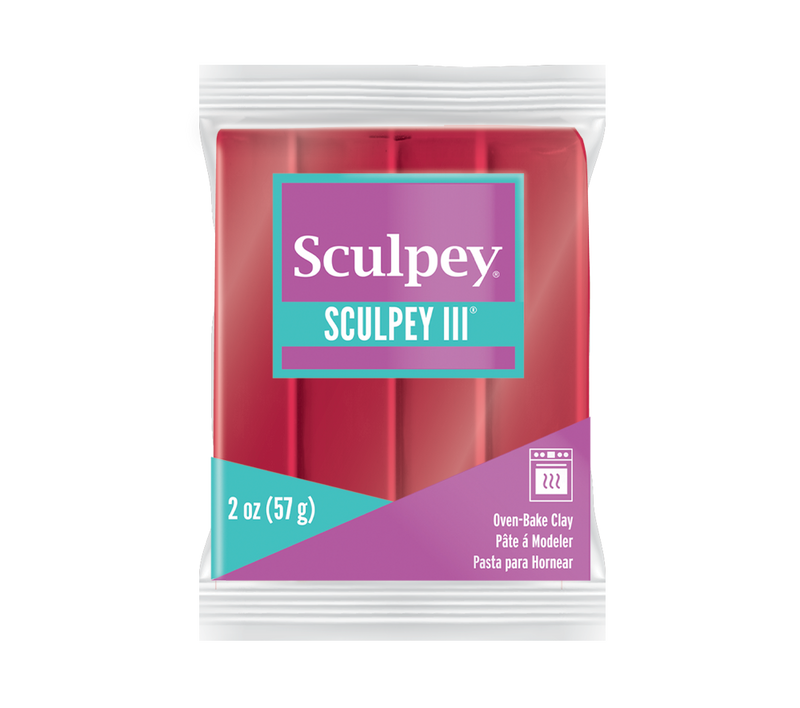 Sculpey III - Deep Red Pearl