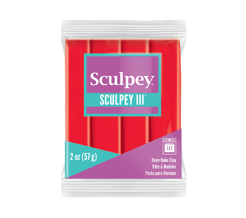 Sculpey III - Red Hot Red