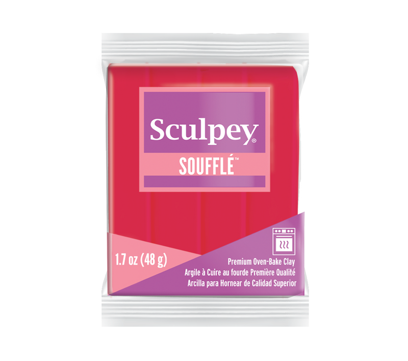 Sculpey Soufflé - Rasberry