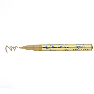 DecoColor® Premium Marker Fine Tip (thin) gold