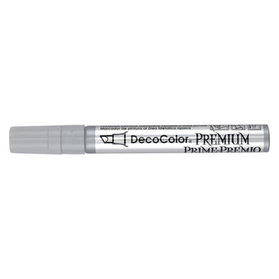 DecoColor® Premium Marker Chisel Tip silber