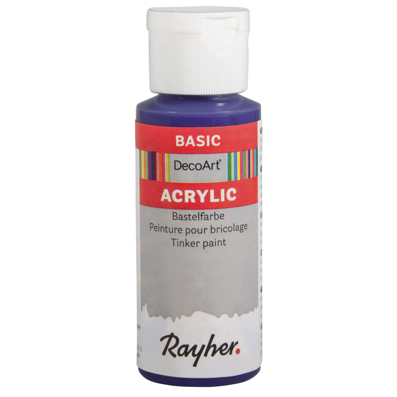 Acrylic-Bastelfarbe, pflaume, Flasche 59 ml