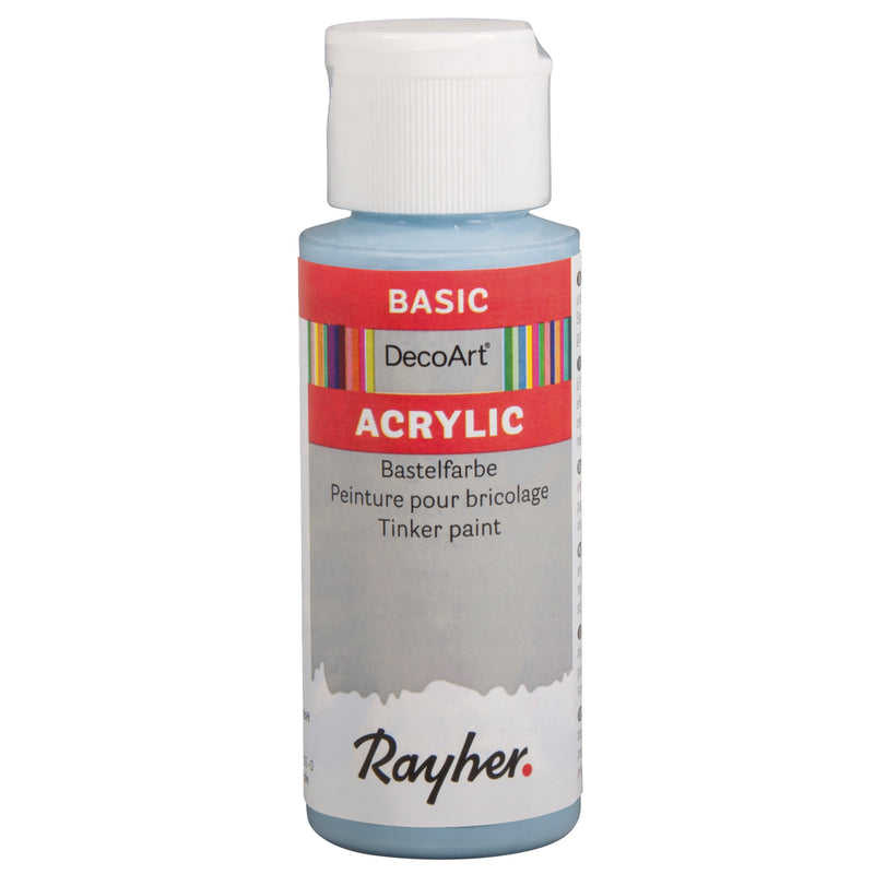Acrylic-Bastelfarbe, himmelblau, Flasche 59 ml