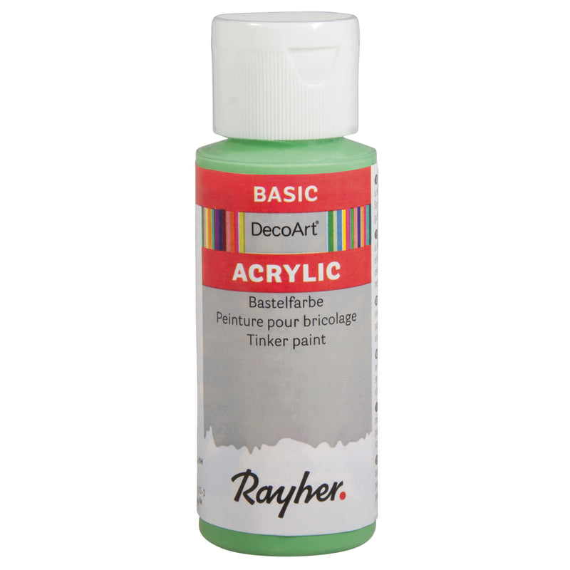 Acrylic-Bastelfarbe, maigrün, Flasche 59 ml