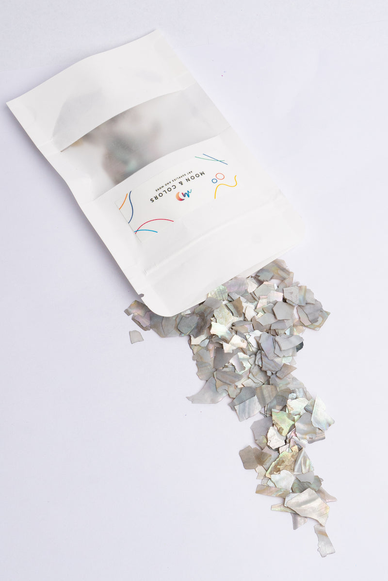 Shell Flakes Shellflakes - gray (25g) – Moon & Colors