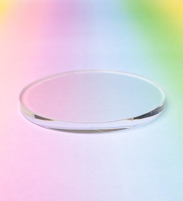 Acrylic glass blank round