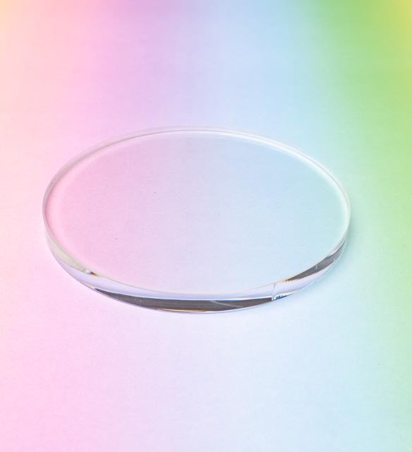 Acrylic glass blank round