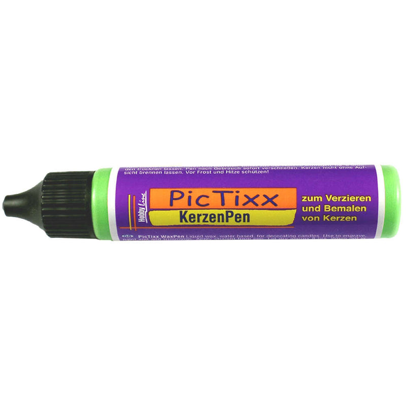 KREUL Candle Pen Hobby Line "PicTixx", light green