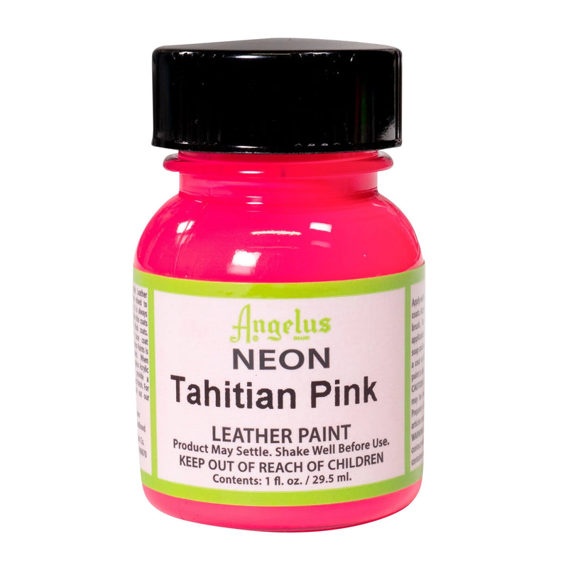 Angelus leather color Neon Tahitian Pink