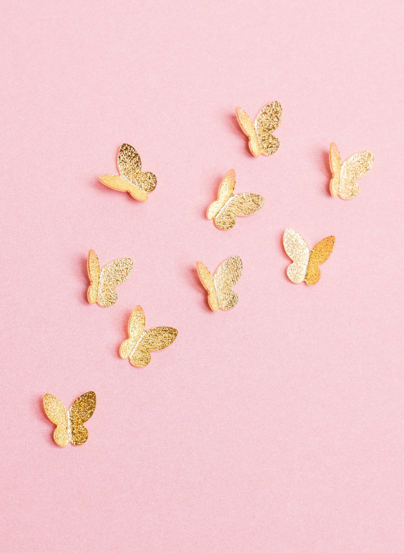 Schmetterlinge Gold