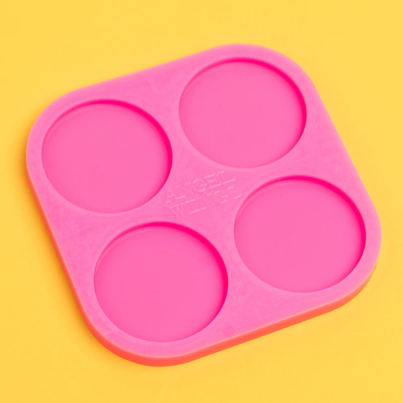 Silicone mold mobile phone holder round