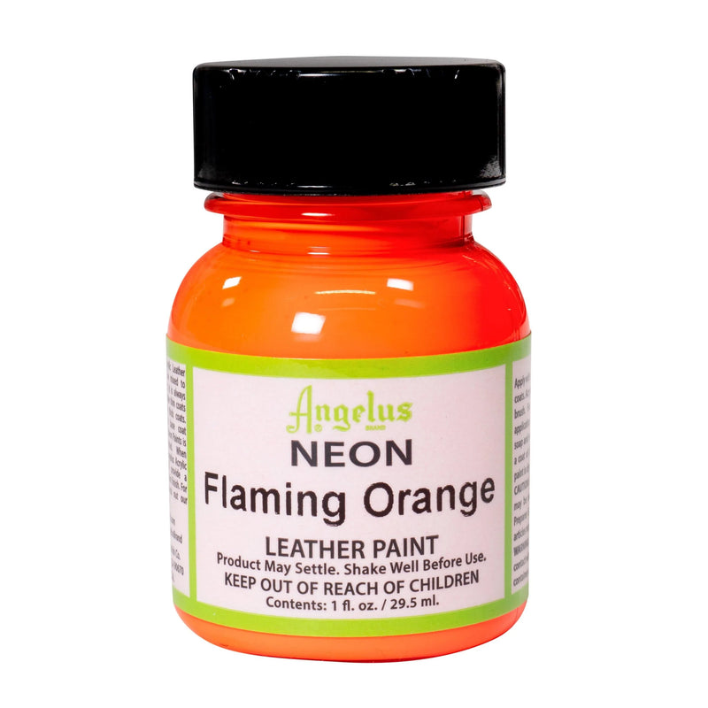 Angelus Lederfarbe Neon Flaming Orange