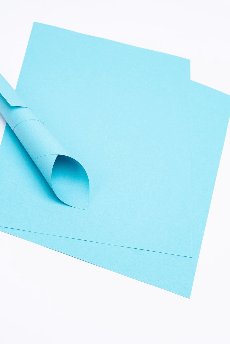 Construction paper A4 - medium blue