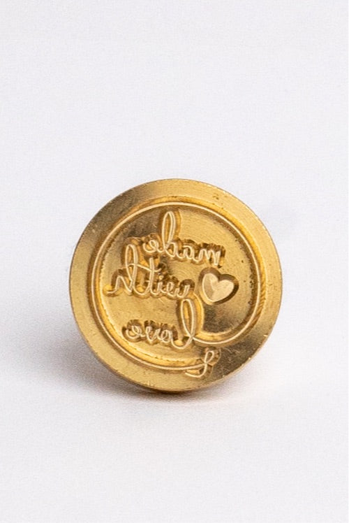 Wax seal "with love"