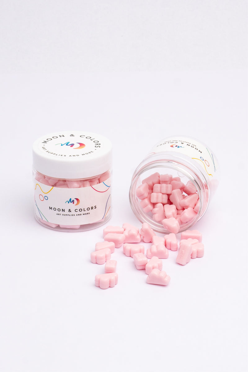 Wax beads cloud - pink
