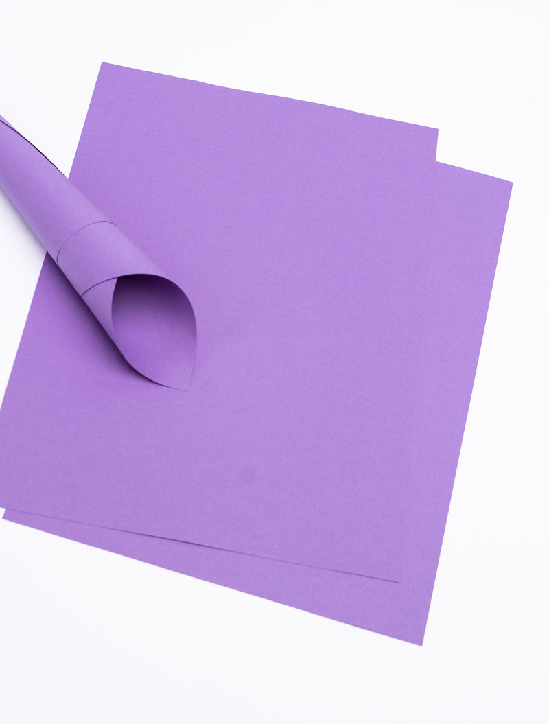 Construction paper A4 - purple