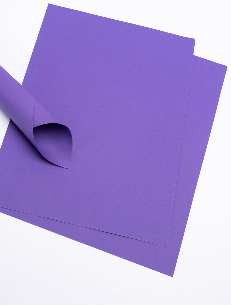 Construction paper A4 - dark purple