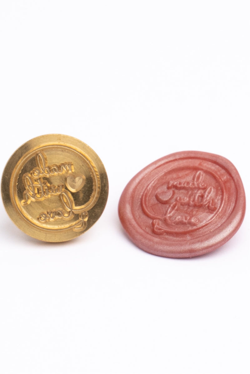 Wax seal "with love"