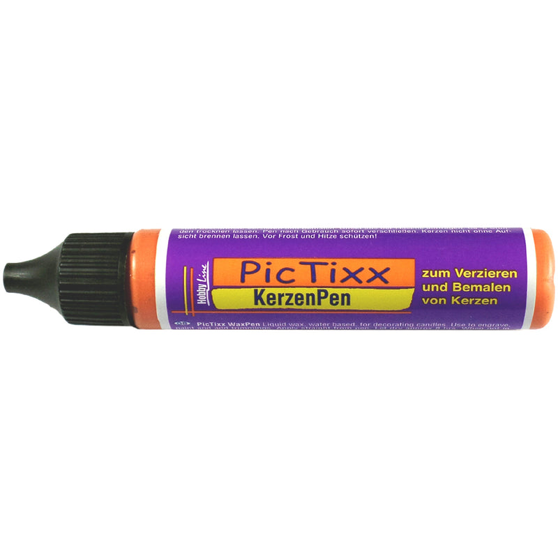 KREUL Candle Pen Hobby Line "PicTixx", orange